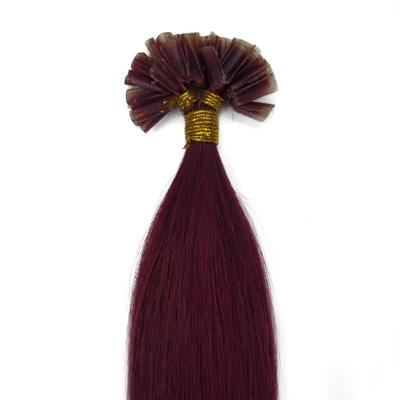 50 cm Hot Fusion Hair extensions 33# red - | Fashiongirl