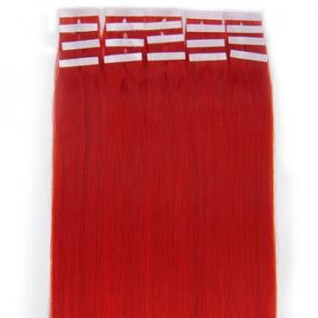 50 cm tape on extensions - red - | Fashiongirl
