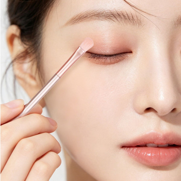 UNIQ Technique PRO Rose Lens - Kit de 5 Pinceaux à Paupières avec Boîte