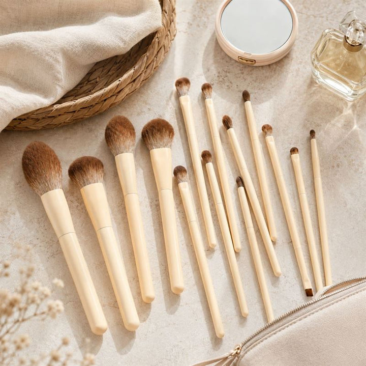 Technique PRO Vanilla Kit de Pinceaux de Maquillage - 14 Pièces