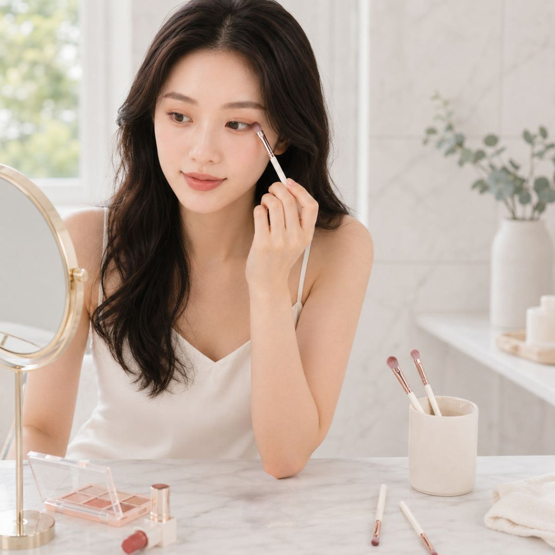 Technique PRO Dusty Magenta Kit de Pinceaux de Maquillage - 7 Pièces