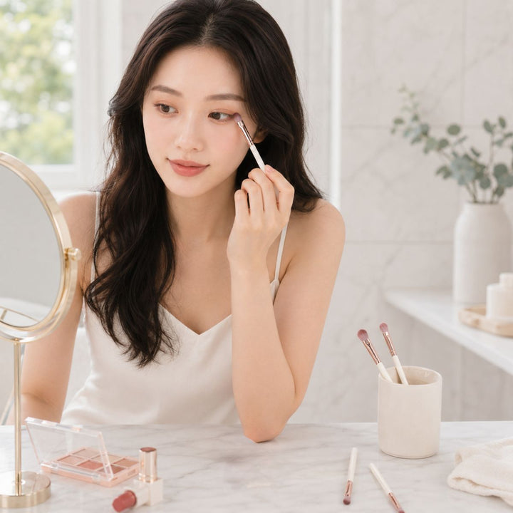 Technique PRO Dusty Magenta Kit de Pinceaux de Maquillage - 7 Pièces