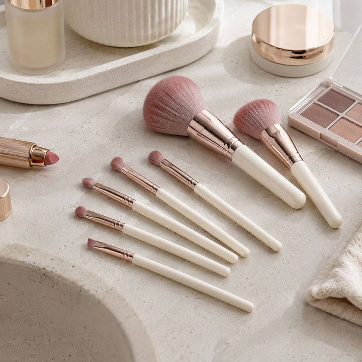 Technique PRO Dusty Magenta Kit de Pinceaux de Maquillage - 7 Pièces