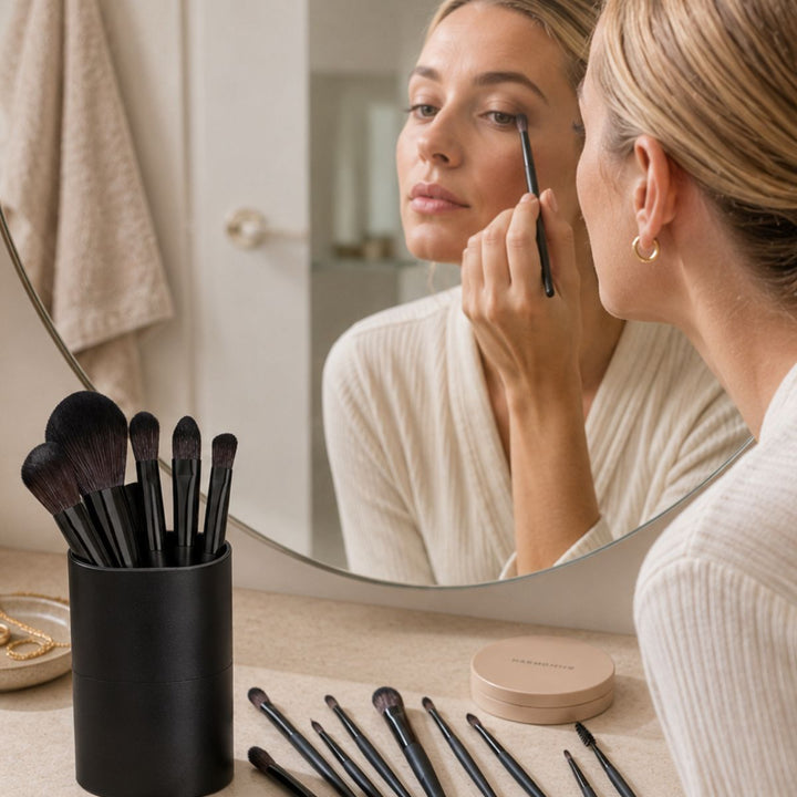 Technique PRO Raven Set de 18 Pinceaux de Maquillage