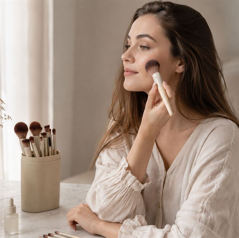 Technique PRO Dover Kit de 18 Pinceaux de Maquillage Professionnels
