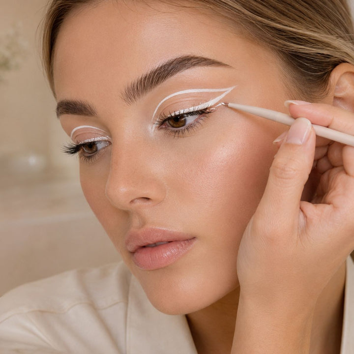 Technique PRO Flick Kit de 9 Pinceaux Maquillage pour Eyeliner, Sourcils et Détails