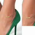 Chaîne de cheville Love - | Fashiongirl
