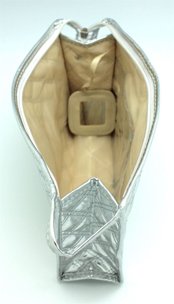 Trousse de toilette AVERY NYC, argent - | Fashiongirl