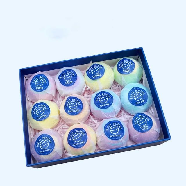 Coffret cadeau de 12 bombes de bain - | Fashiongirl