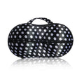 Sac de rangement pour soutiens-gorge - Noir à pois blancs - Lingerie sculptante | Fashiongirl