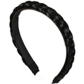 Bandeau tressé - Noir - 