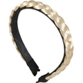 Bandeau tressé - Blond - 