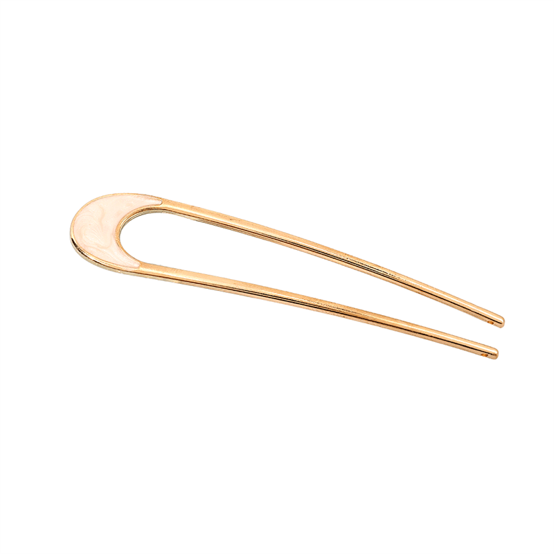 Chris Rubin Alina French Hairpin - Ivory - Hair Accessories