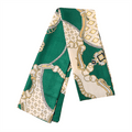 Foulard en soie Bella Chris Rubin - Vert - | Fashiongirl