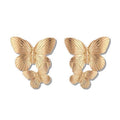 Chris Rubin - Boucles d'oreilles papillon - Or - | Fashiongirl