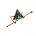 Chris Rubin Cora Slider Hair Claw - Jade - Accessoires pour cheveux | Fashiongirl