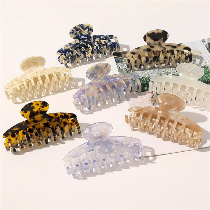 Chris Rubin Daze Hair Claw - Marbre pervenche - Accessoires pour cheveux | Fashiongirl