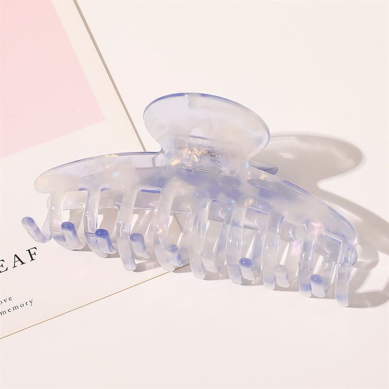 Chris Rubin Daze Hair Claw - Marbre pervenche - Accessoires pour cheveux | Fashiongirl