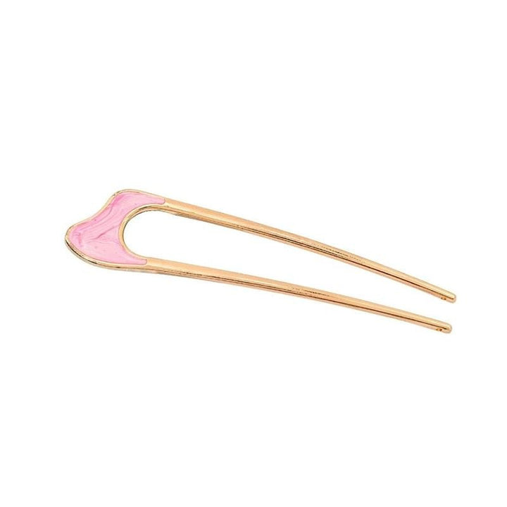Chris Rubin Emely Hairpin - Pink - Hair Accessories | Fashiongirl
