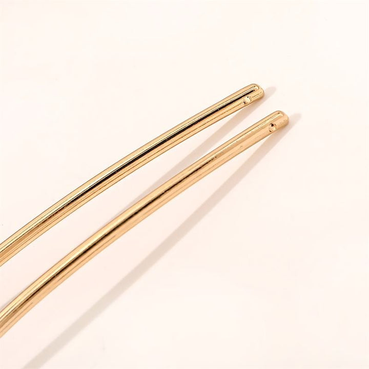 Chris Rubin Emely Hairpin - White - Hair Accessories | Fashiongirl