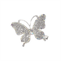 Chris Rubin Evie Hair Claw Silver - Butterfly - Accessoires pour cheveux | Fashiongirl