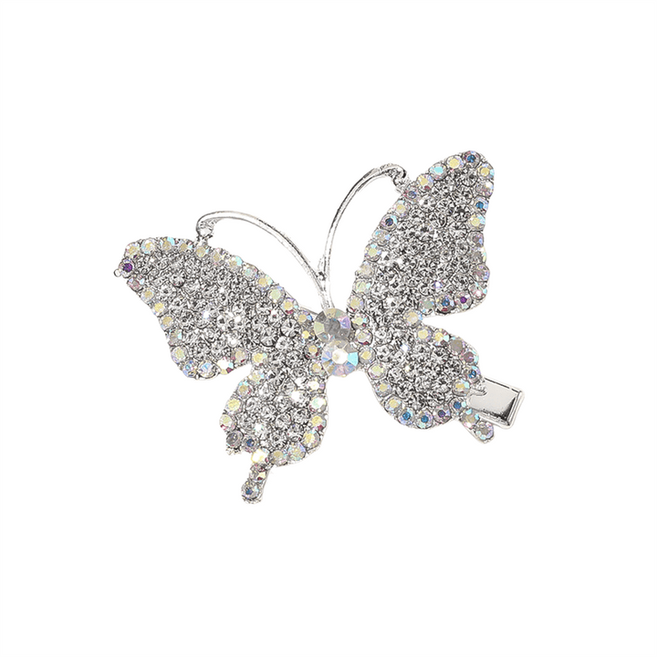 Chris Rubin Evie Hair Claw Silver - Butterfly - Hair Accessories | Fashiongirl