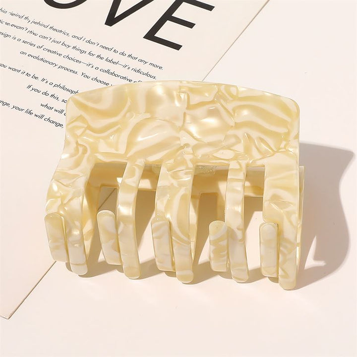 Chris Rubin Felia Hair Claw - Ivoire - Accessoires pour cheveux | Fashiongirl