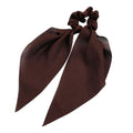 Chris Rubin Giana Scrunchie avec foulard - Marron - Accessoires pour cheveux