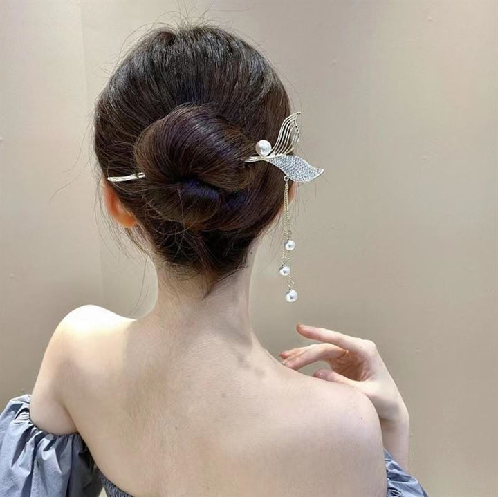 Chris Rubin Halia Hair Stick - Strass - | Fashiongirl