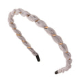 Bandeau Chris Rubin Hera - Gris nuageux - Accessoires pour cheveux | Fashiongirl