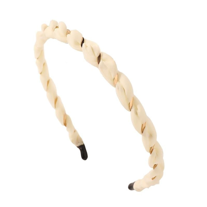 Chris Rubin Hera Headband - Frosting Cream - Hair Accessories | Fashiongirl