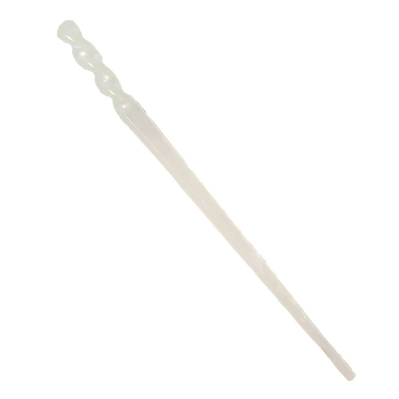 Chris Rubin Jade Hair Stick - Marbre blanc - | Fashiongirl