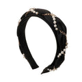 Chris Rubin Kiko Headband - Noir - Accessoires pour cheveux | Fashiongirl