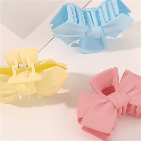 Chris Rubin Mia Hair Claw - Lemon Yellow - Hair Accessories | Fashiongirl