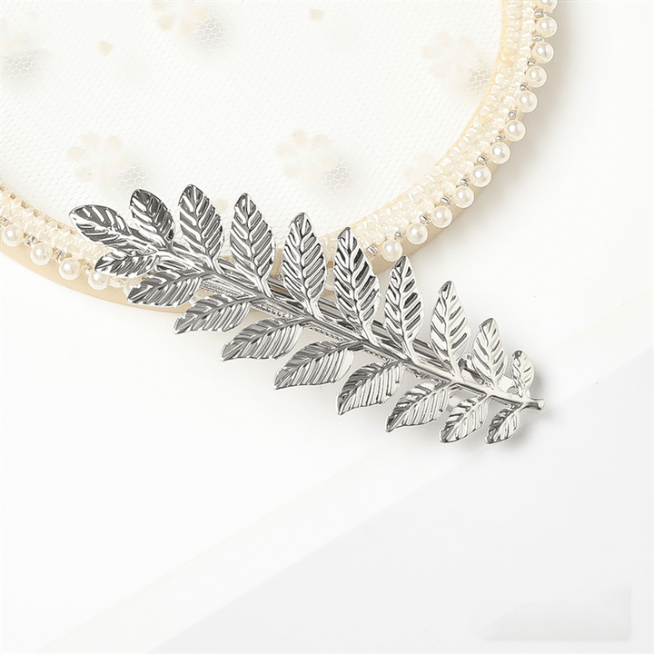 Chris Rubin Nyla Hair Claw - Silver - Hair Accessories | Fashiongirl