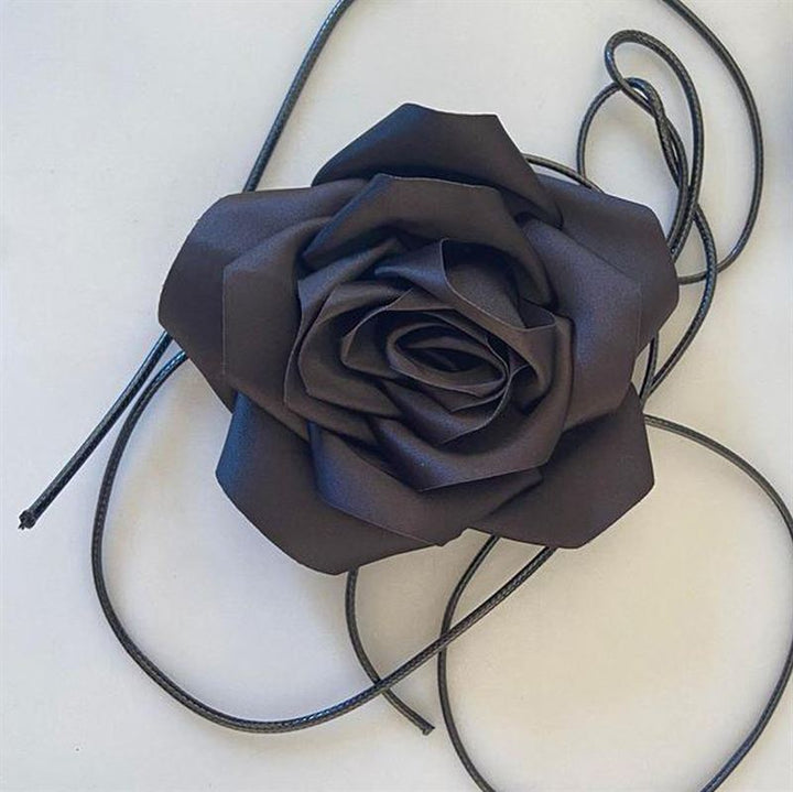 Collier ras-du-cou Chris Rubin Rosalia - Noir - | Fashiongirl