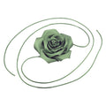 Collier ras-du-cou Chris Rubin Rosalia - Vert poussiéreux - | Fashiongirl