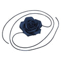 Collier ras-du-cou Chris Rubin Rosalia - Bleu marine - | Fashiongirl