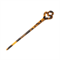 Chris Rubin Zoe Key Hairpin - Dark Tortoise - Accessoires pour cheveux | Fashiongirl