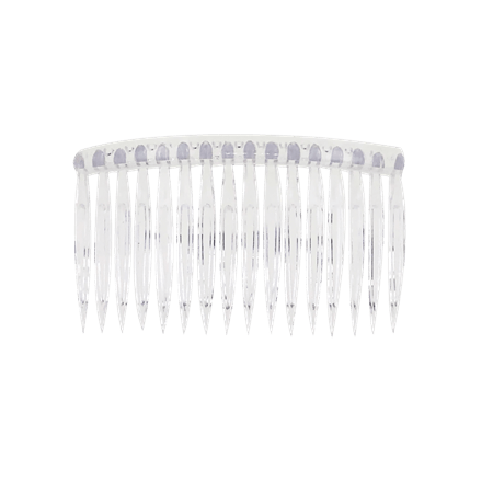 Peigne à cheveux classique petit format - Transparent - | Fashiongirl