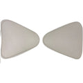 Rembourrages transparents en silicone pour soutien-gorge - Triangulaires classiques (2 x 90 grammes) - Lingerie sculptante | Fashiongirl