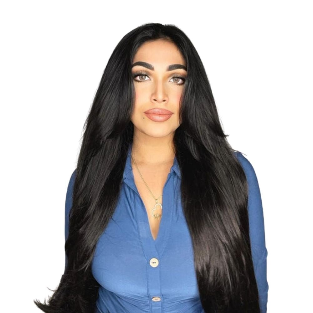Clip In Extensions 1 black - Clip in Extensions - Fashiongirl