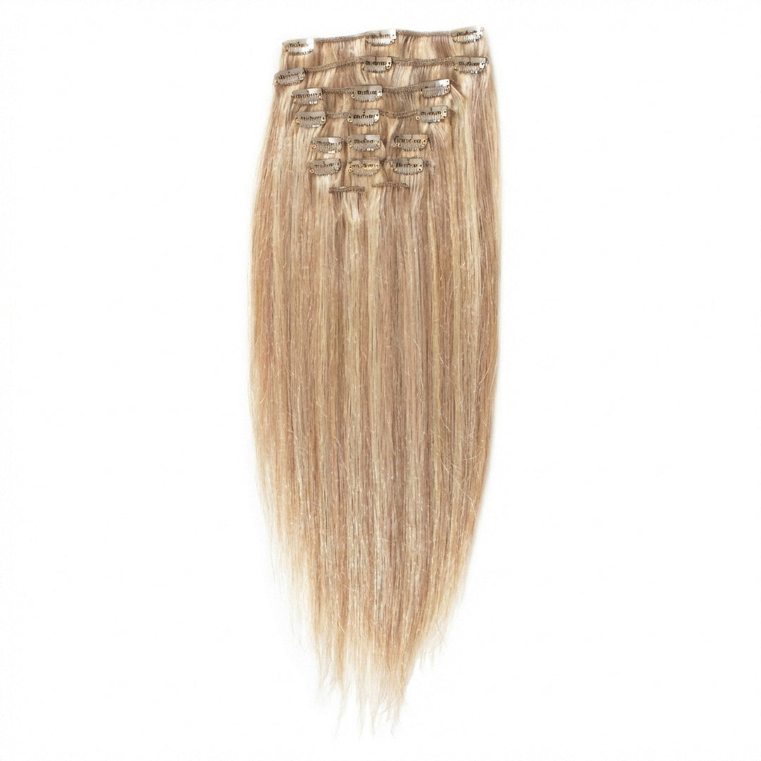 Clip In Extensions 18/613 Blond Mix - Clip in Extensions - Fashiongirl