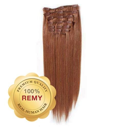 Clip In Extensions - 40 cm #33 Red - | Fashiongirl
