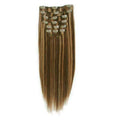 Extensions à clip - 40 cm #4/27 Mélange brun/blond moyen - | Fashiongirl