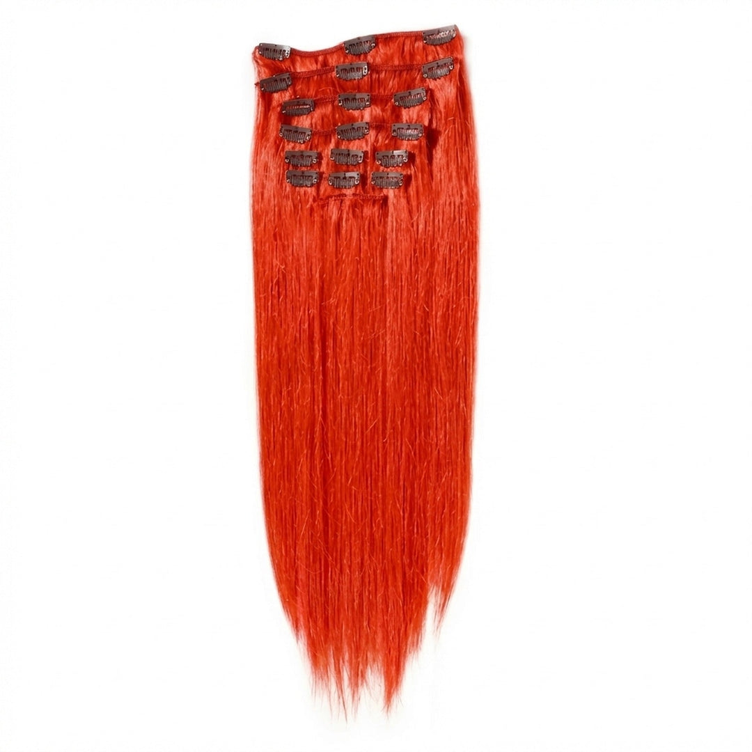 Clip In Extensions  Fire Red - Clip in Extensions - Fashiongirl