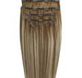 Extensions de cheveux à clipser #12/613 Dark Blondmix - 7 sets - 50 cm | Gold24 - | Fashiongirl