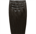 Extensions de cheveux à clipser n° 2 Brun foncé - 7 sets - 50 cm | Gold24 - | Fashiongirl
