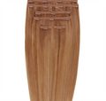 Extensions de cheveux à clipser #30 Châtain - 7 sets - 50 cm | Gold24 - | Fashiongirl
