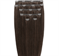 Extensions de cheveux à clipser n° 4 Marron - 7 sets - 50 cm | Gold24 - | Fashiongirl